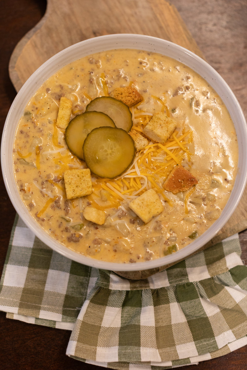Cheeseburger Soup