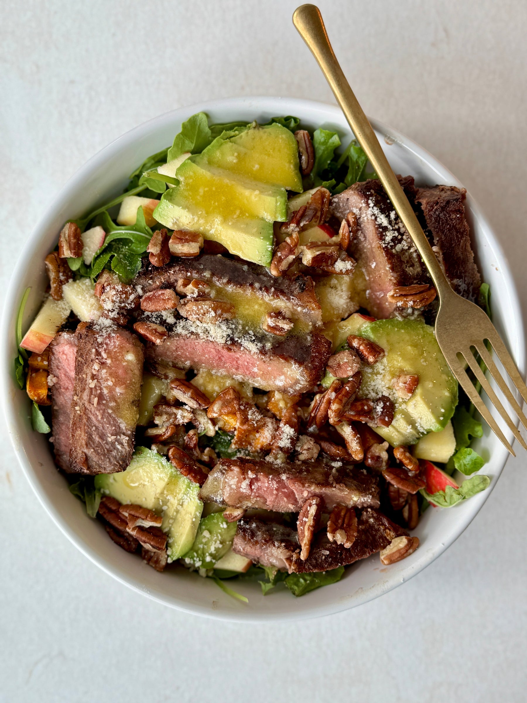 Fall Harvest Steak Salad