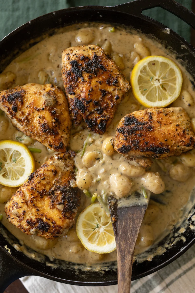 Lemon Chicken Gnocchi