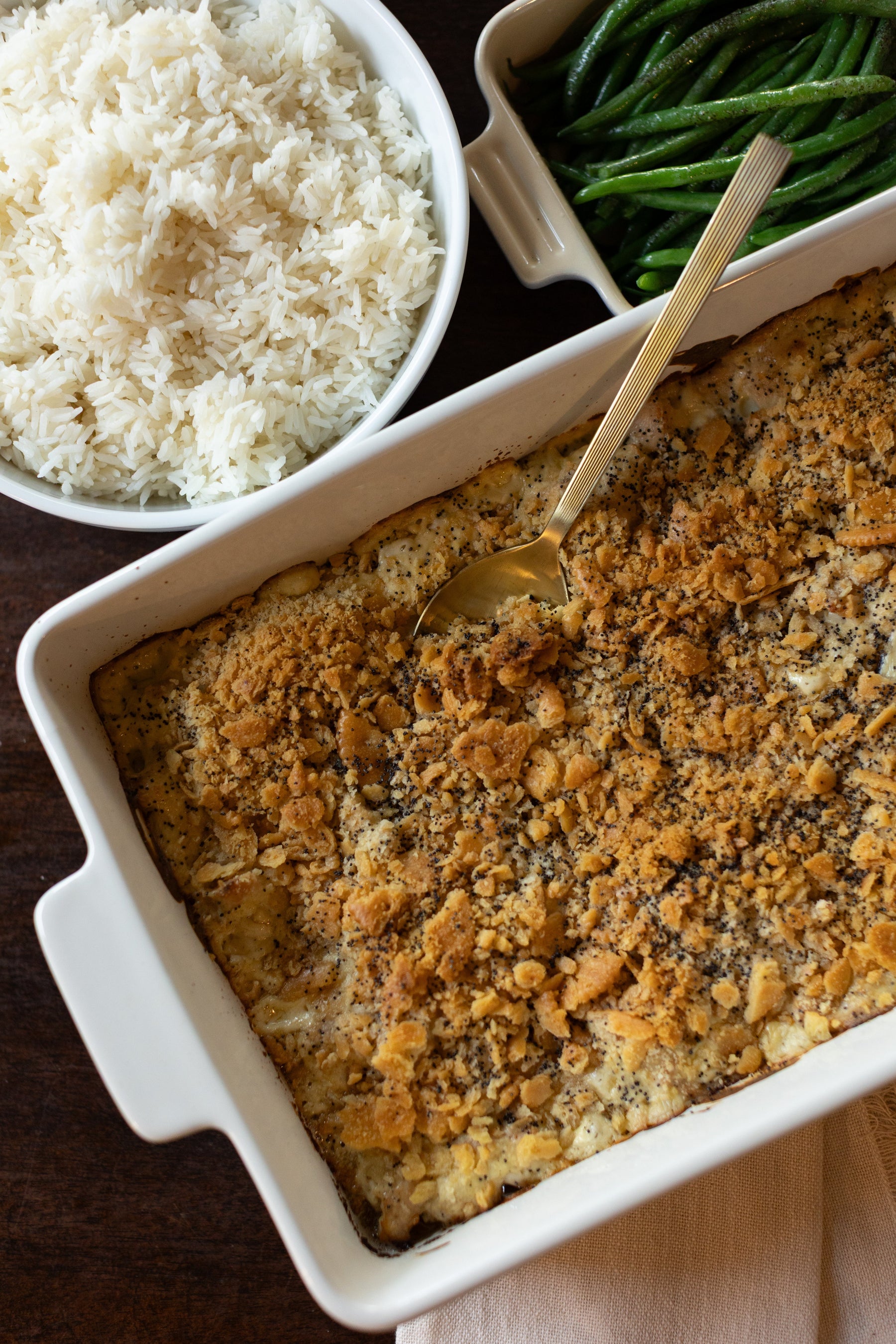 Poppyseed Chicken & Rice