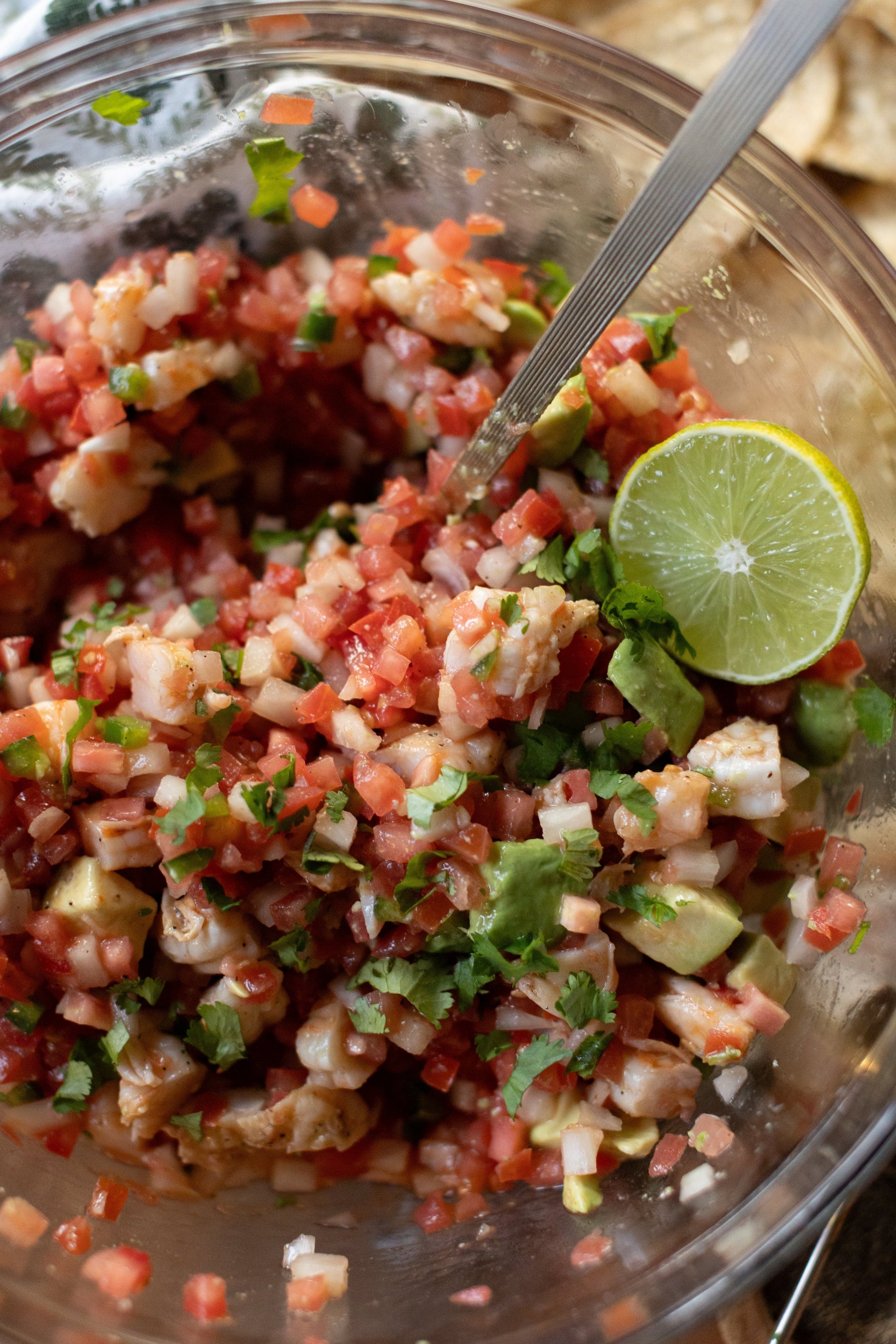Shrimp and Avocado Salsa