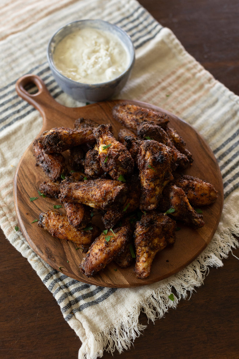 Spicy Dry Rub Chicken Wings