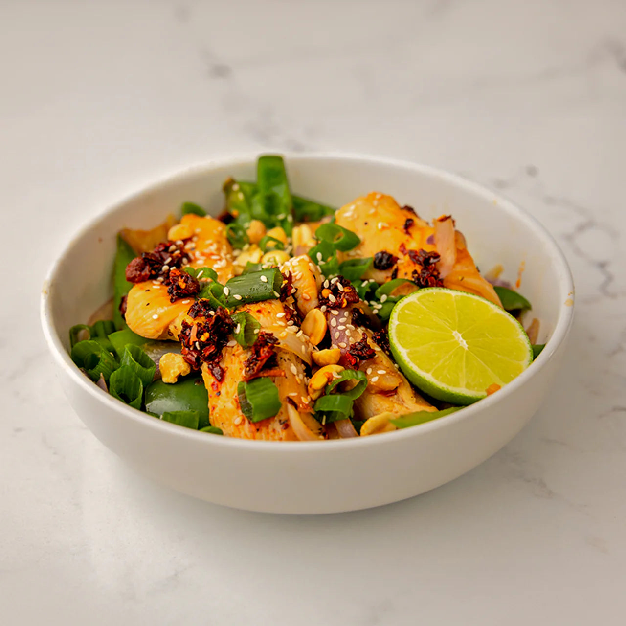 Pineapple Garlic Chicken Stir Fry