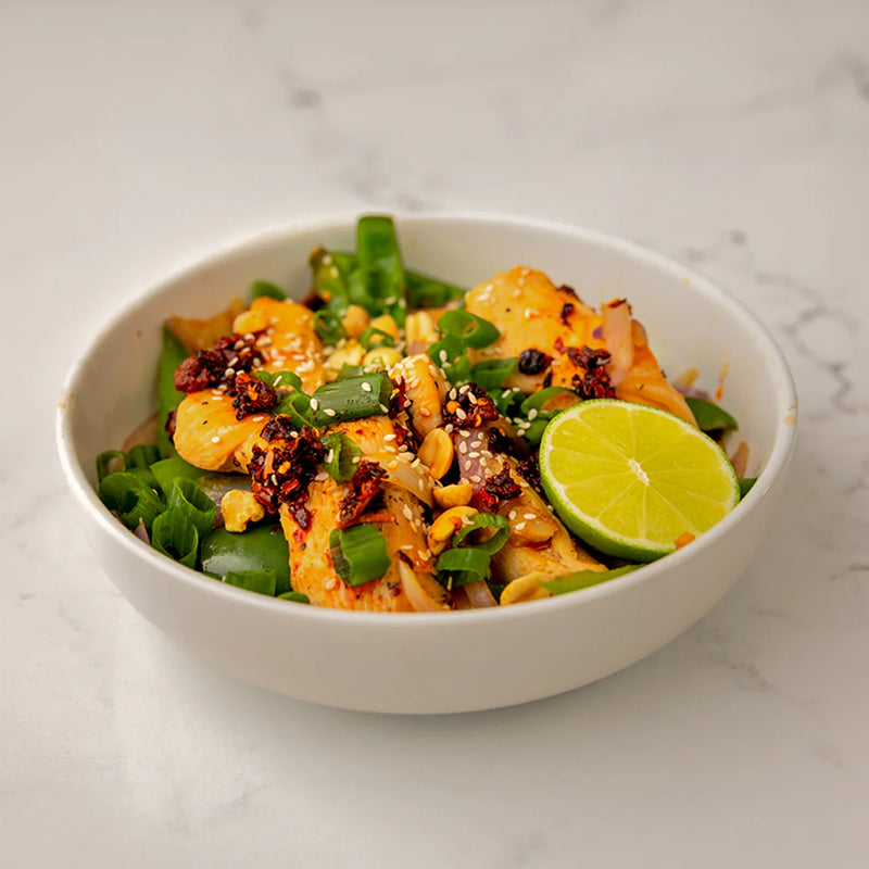 Pineapple Garlic Chicken Stir Fry