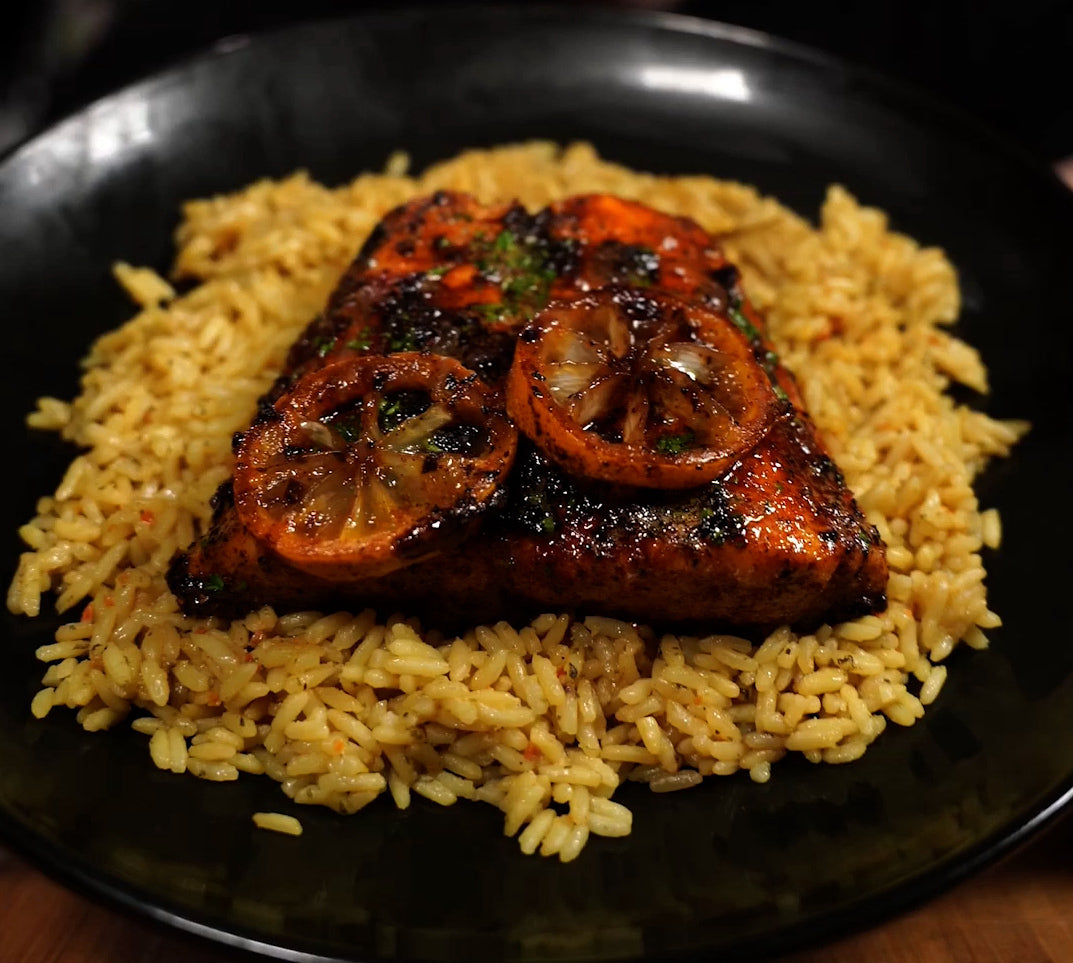"Oh Honey!" Glazed Salmon