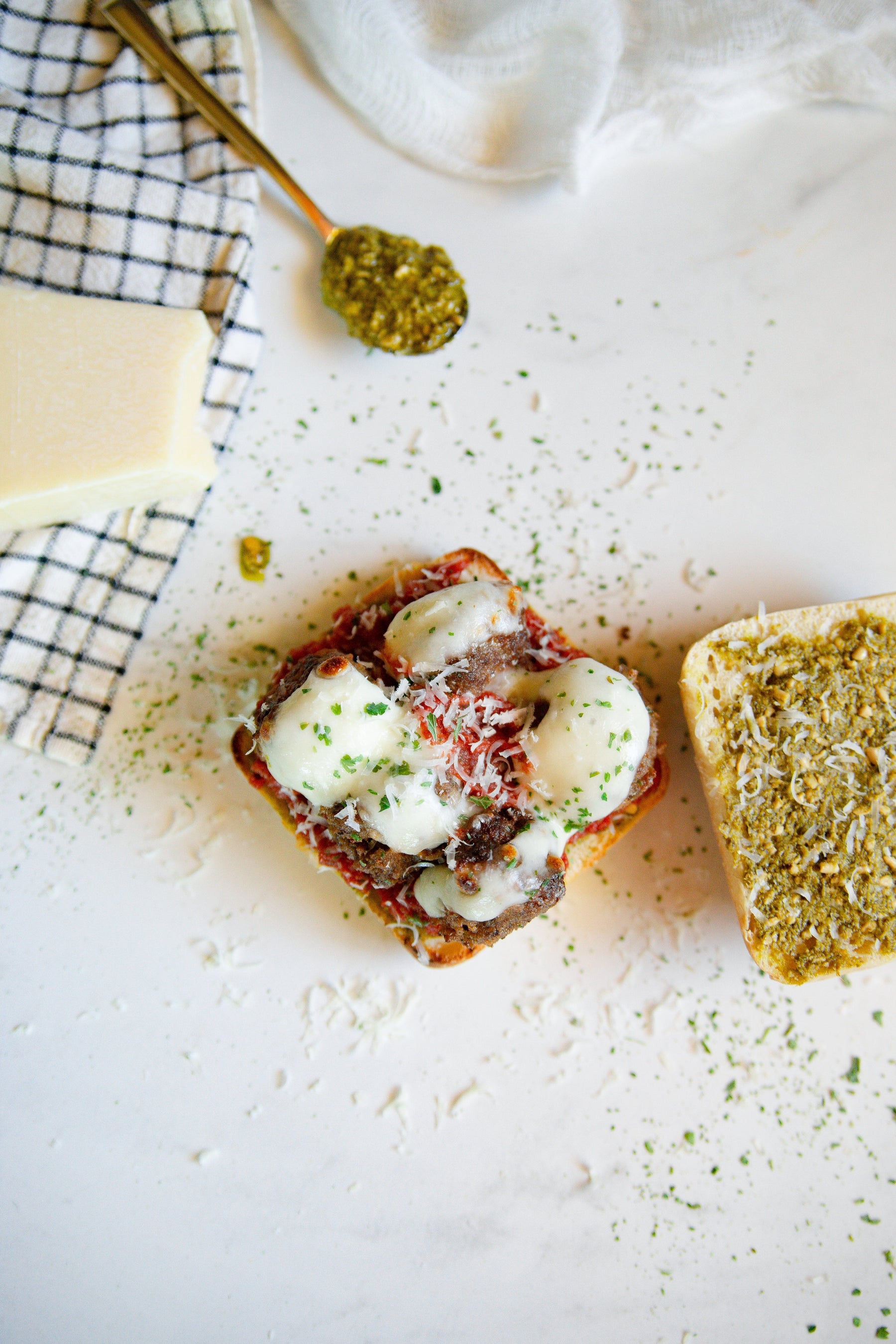 Homemade Italian Meatballs with Chunky Tomato Sauce