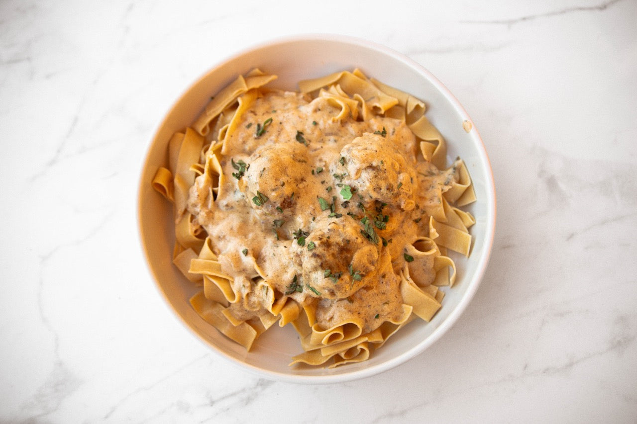 Garlic Oregano Meatballs