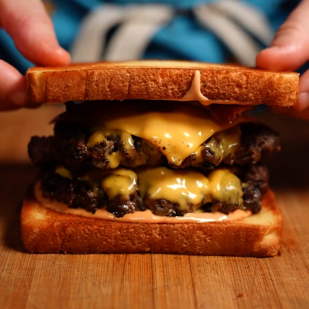 Texas-Style Chopped Patty Melt Recipe