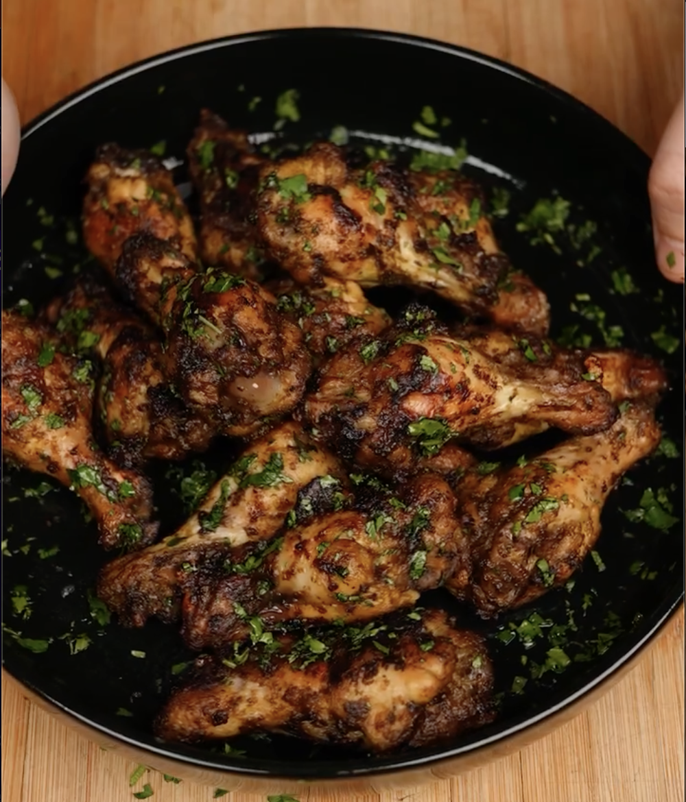 Air Fryer Cilantro Lime Chicken Wings