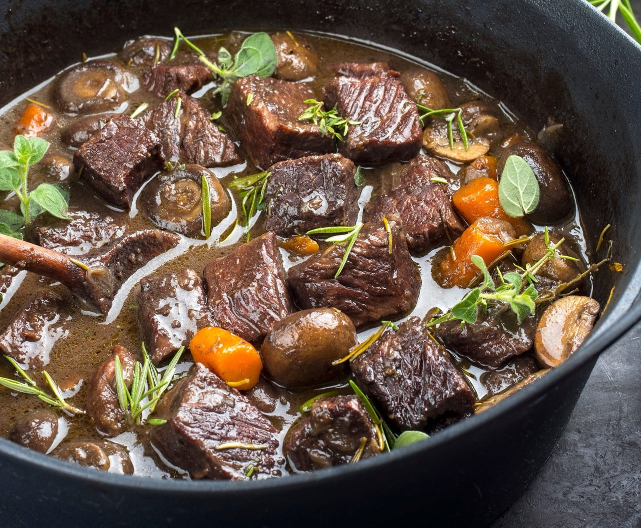 French Onion Beef Tips