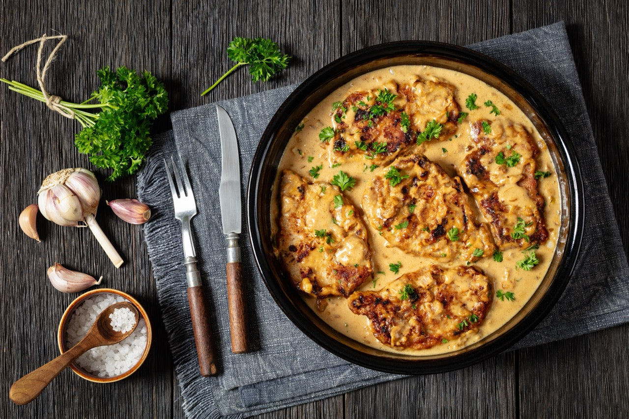 Paula Deen's Swiss Pork