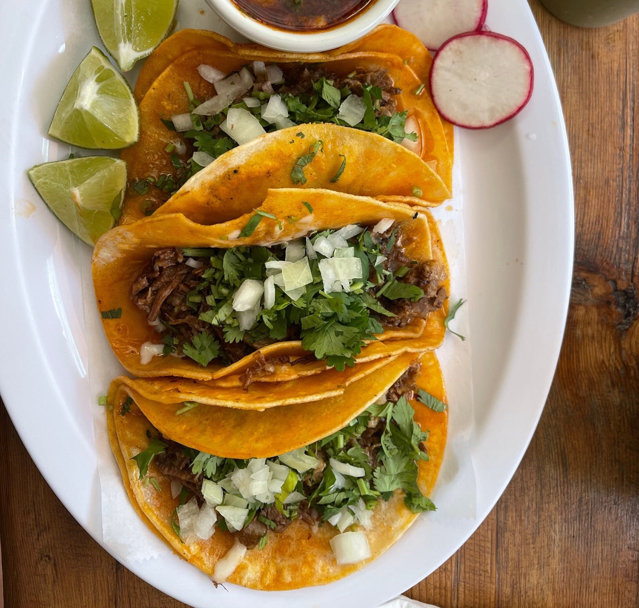 Slow Cooker Birria Beef Tacos