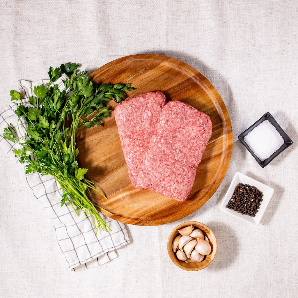 Ground Beef And Pork Belly Blend