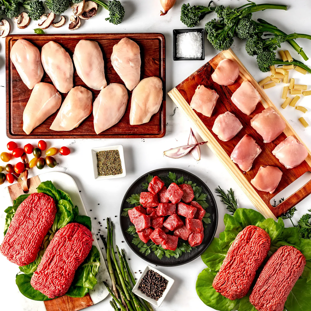 Good Ranchers Homestead Box - Easy-to-Cook Cuts with 100% Grass Fed Beef from American Farms