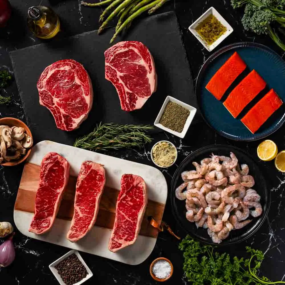 Surf and Turf Gift Box